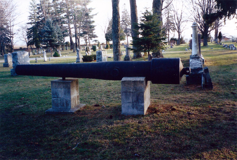 Lakeview Cemetery Cannon